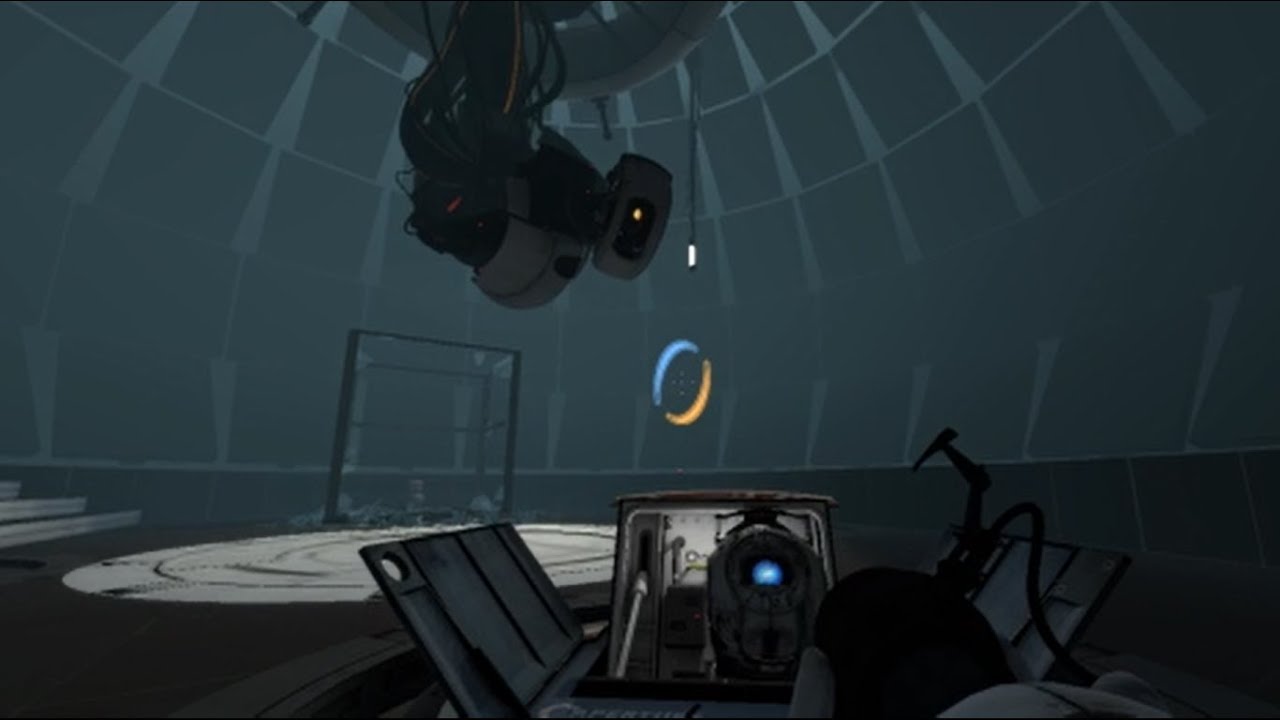 Portal 2: Taking down GLaDOS - YouTube