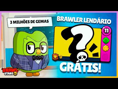 FREE LEGENDARY BRAWLER + MYTHIC SKIN and MUCH MORE in the NEW BRAWL STARS x DUOLINGO EVENT