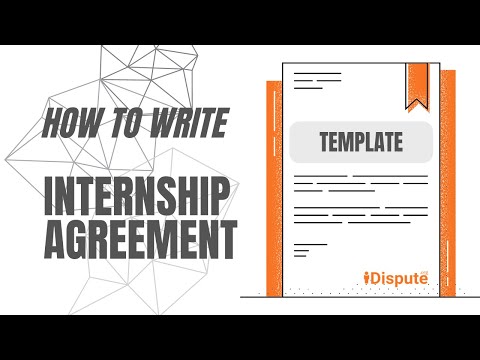 Internship Agreement Sample • Document Template (2022 UPDATED)