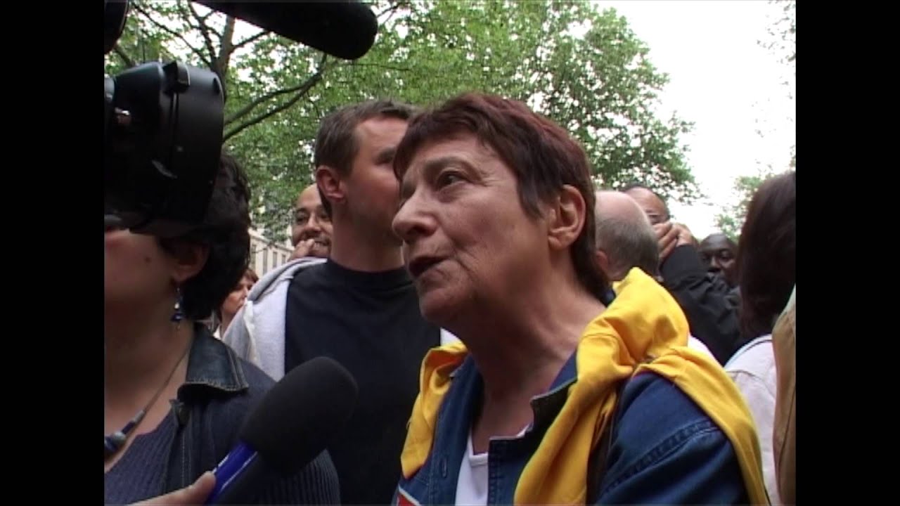 Paris (France) 13-05-2006 ITW Arlette Laguillier on CESEDA law