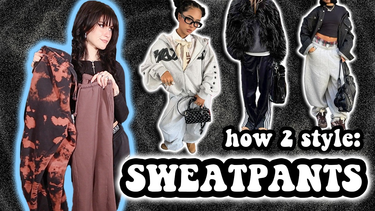 Как стильно носить спортивные штаны, чтобы они не выглядели неряшливо.