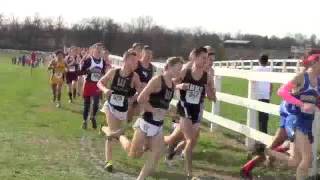 KHSAA State XC Meet Boys Class 2A 2015