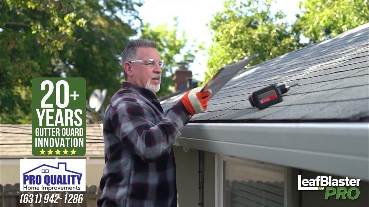 LeafBlaster Pro Custom Video - Pro Quality Home Improvements Inc - YouTube