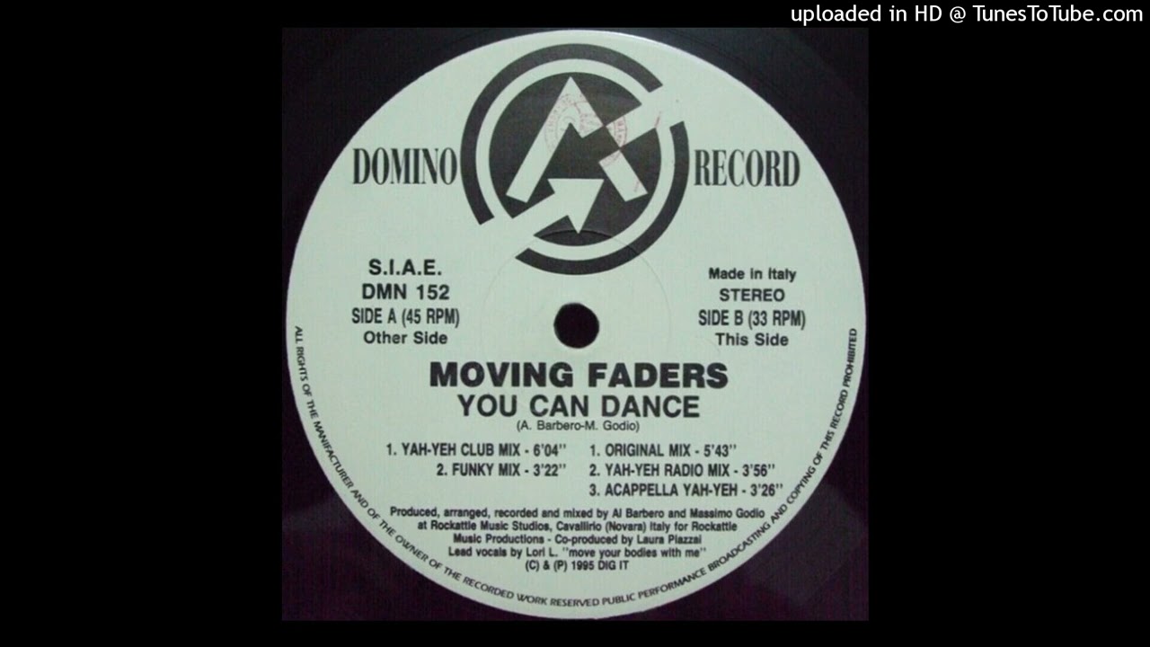 Moving Faders - You Can Dance (Yah-Yeh Radio Mix)