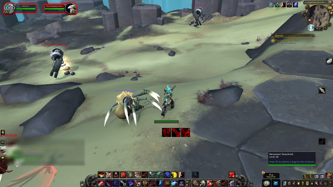 WoW How to let Pocopoc fight for you as a Resonant Tarachnid (Zereth Mortis)