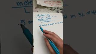 Molarity
