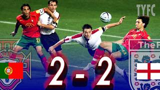 🇵🇹 Portugal 2–2 England (6-5 on penalties)🏴 | Euro 2004 Quarter-Final