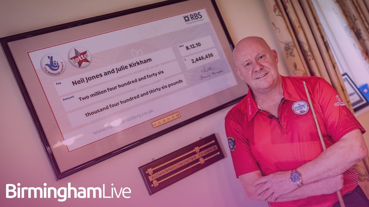 Lotto winner 'who had £13 in pocket' living dream as he plays for