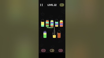 Kira Water Sort Level 22 Walkthrough Solution Android/iOS