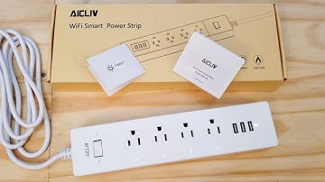 AICLIV Smart Power Strip Review & Unboxing in 4K!!