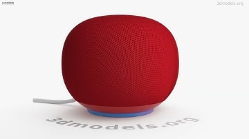 Google Home Speaker Berry 3D model by 3DModels.org