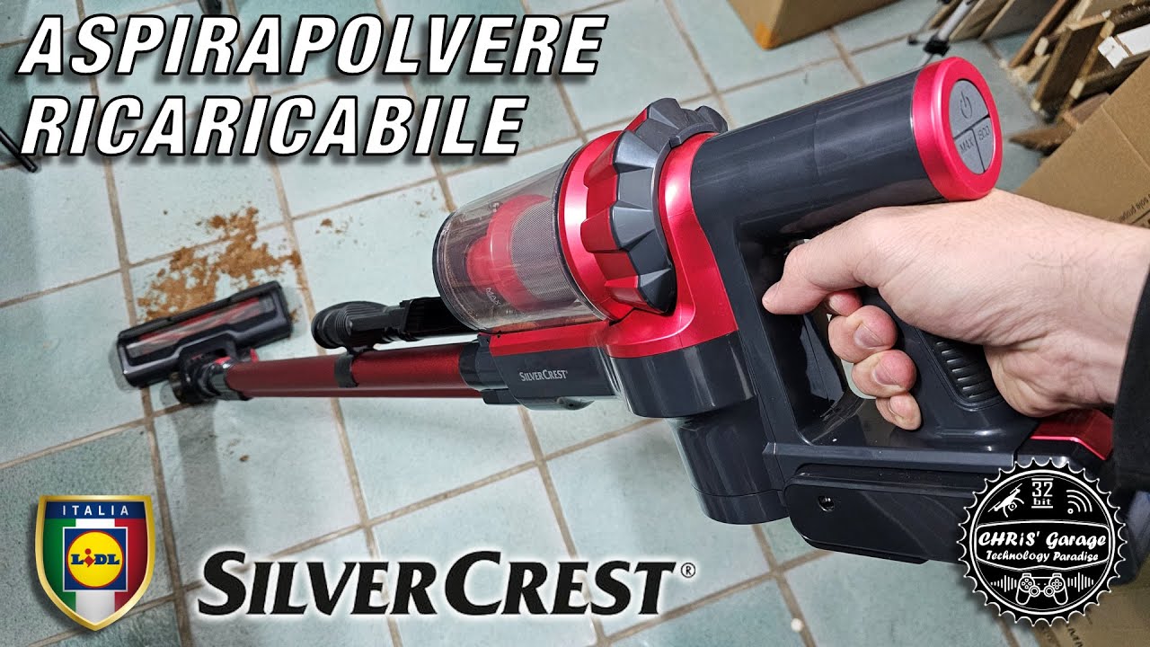 Scopa Elettrica Ricaricabile MANiASHOP SWIVEL SWEEPER G6 - Aspirapolvere Leggero Con Manico Orientabile - Foto 8