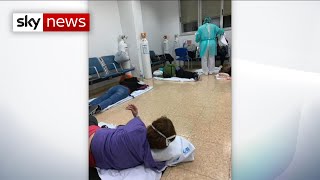 Coronavirus: Spain's hospitals are overrun