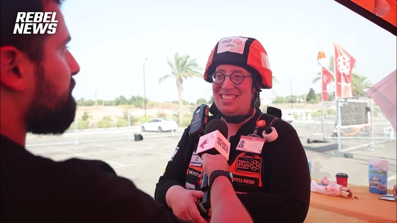 7k volunteer paramedics join the fight to save lives on the Israel-Gaza border