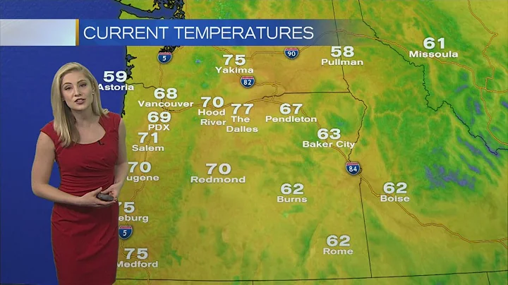 4pm Thursday Evening Forecast KOIN 6 News May 18, 2017