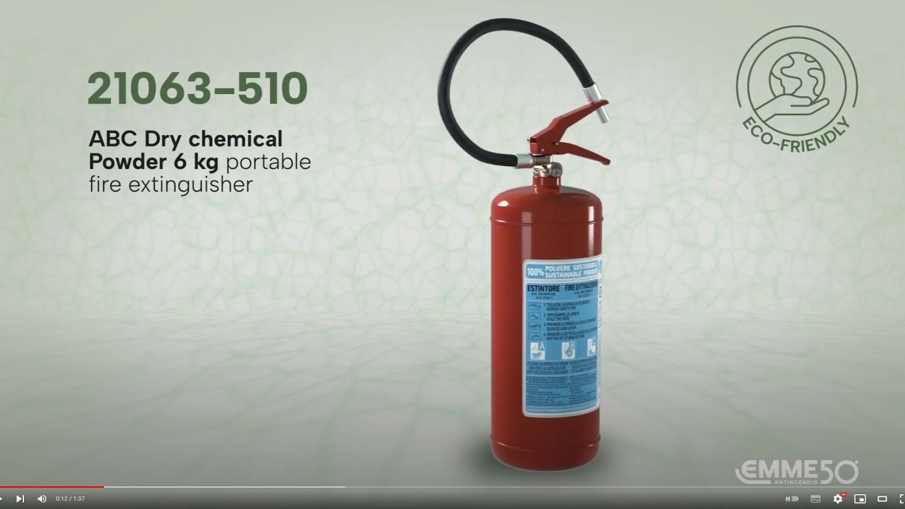 Eco-friendly Fire Extinguisher with Zero Climate Impact - 21063-510