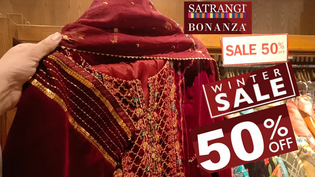 Bonanza Sale Flat 50%& 40% OFF🔥Bonanza Satrangi Biggest Sale 2025❣️