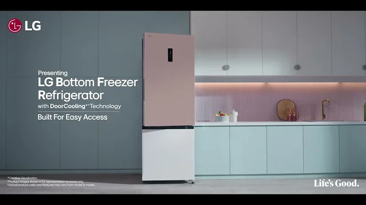 Presenting the New LG Bottom Freezer Refrigerator|Built for Easy Access | LG India