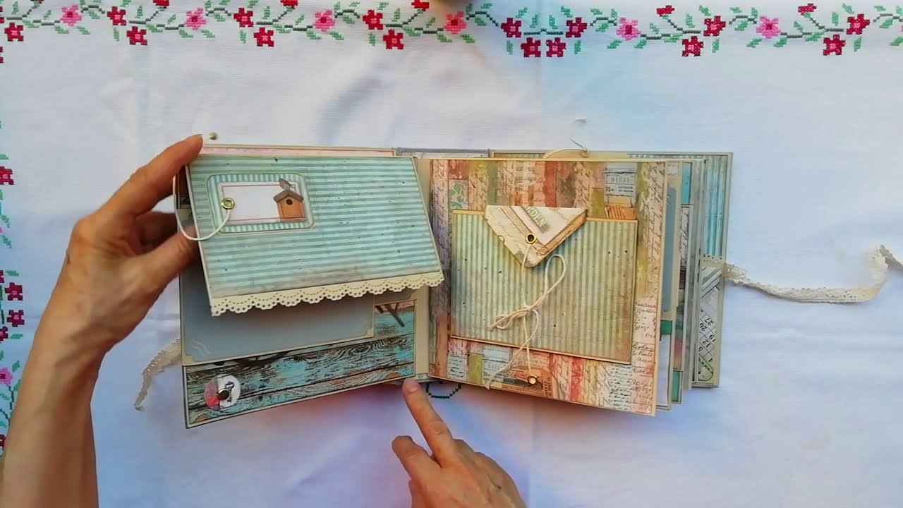 Álbum casa Garden Stamperia