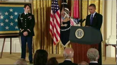 Medal of Honor Ceremony: Former U.S. Army Captain William Swenson