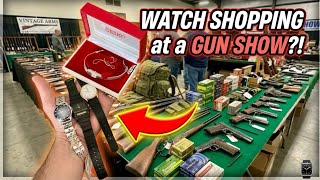 Shopping for vintage watches at a GUN SHOW! (And more places)