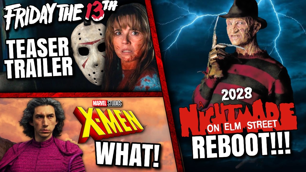 Nightmare On Elm St Reboot, MCU Magneto Cast, Crystal Lake Trailer & MORE!!