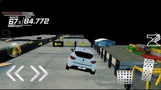 Clio Car City Simulation - Sports Car Stunts Games - Android Gameplay FHD screenshot 4
