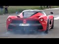 LaFerrari with Straight Pipe Exhaust | Accelerations on the Airstrip! LOUD V12 Engine Sound!