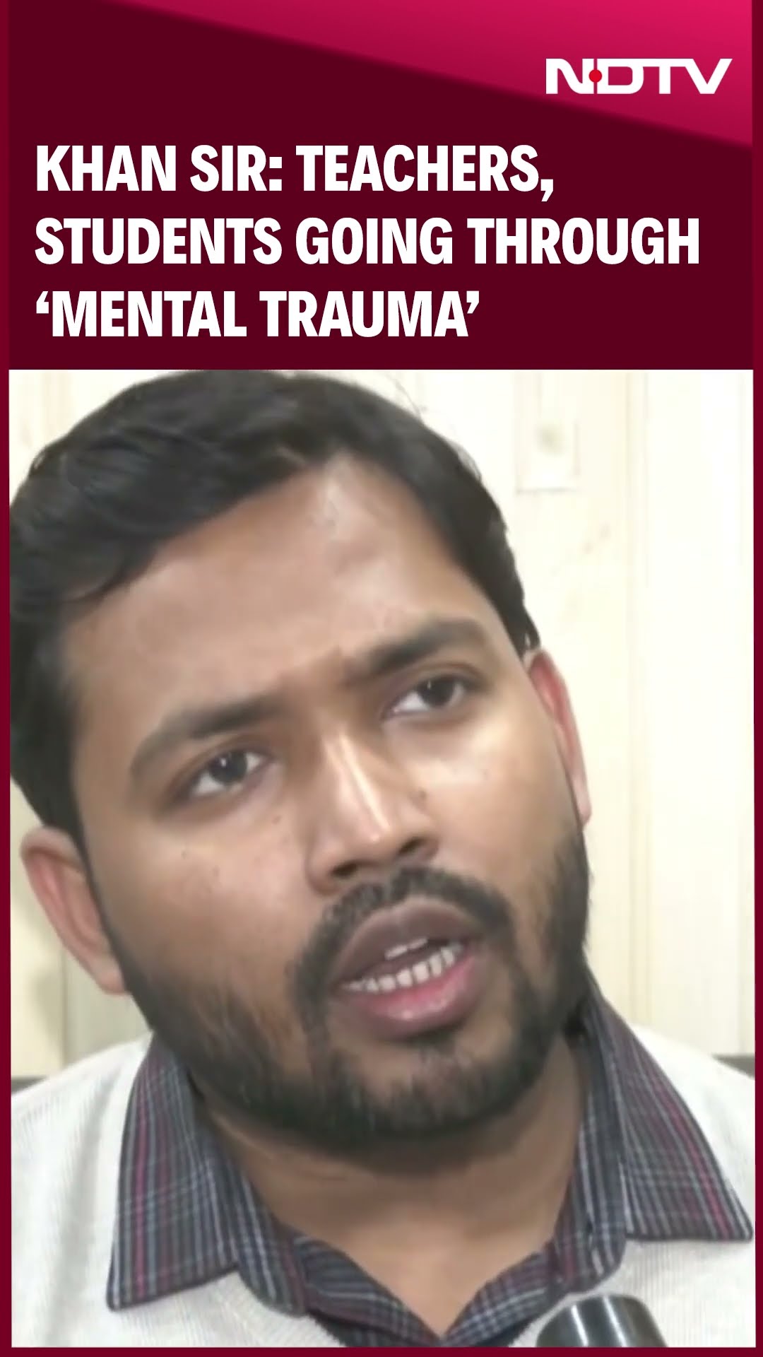 Khan Sir: Teachers, Students Going Through ‘Mental Trauma’ For Last 2 Months
