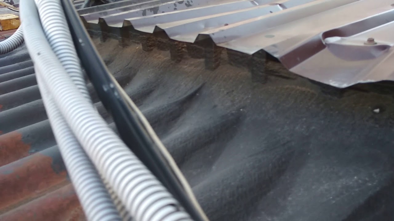 Ремонт железной крыши магазина. Проверка спустя 3 месяца. - YouTube