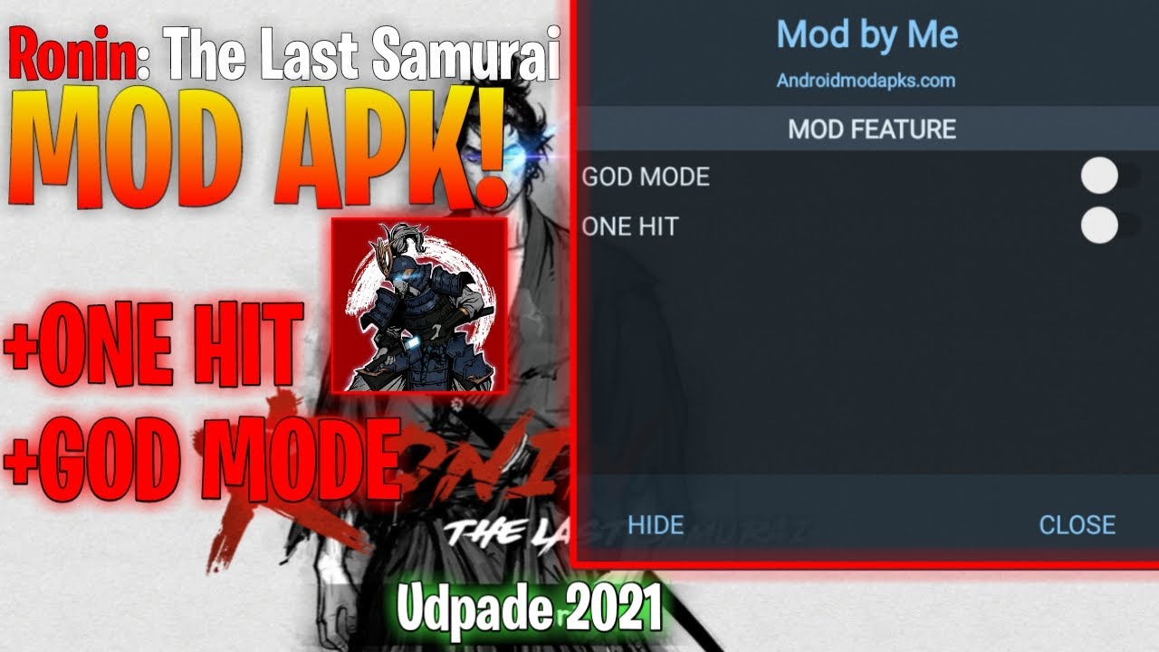Ronin The Last Samurai MOD APK UPDATE 2021 ONE HIT