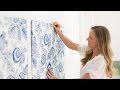 How to Make Temporary Wallpaper Panels