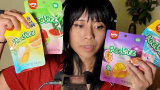 ||| ASMR |||  Here it is! Summery Peelerz flavors. Eating and Whispering sounds.