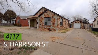 Walk Through 4117 S Harrison St Amarillo TX 79110