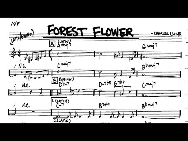 Forest Flower Charles Lloyd Reto Real Book of Jazz - YouTube