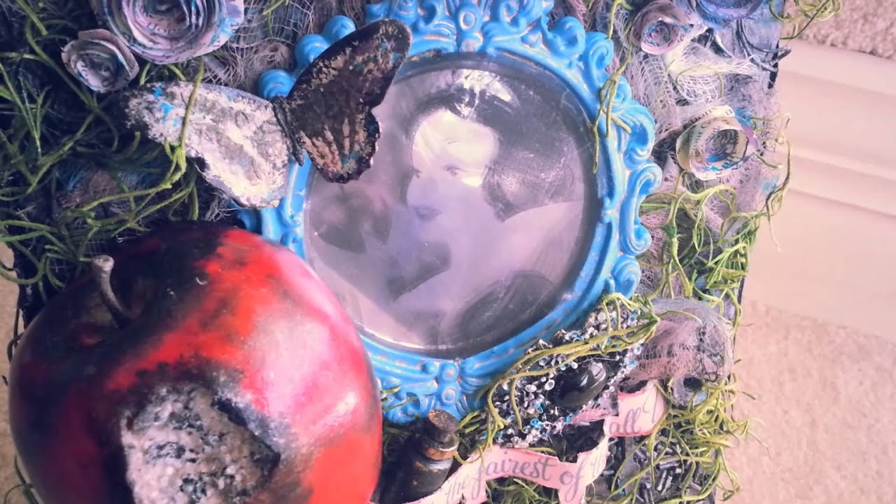 Snow White Mixed Media Canvas Swap (Hosted by MsLiberty25)