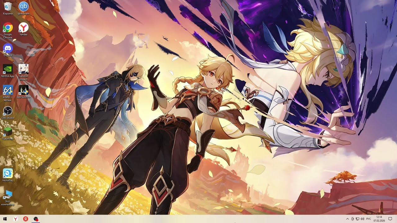 Genshin Impact глава 59 поток времени