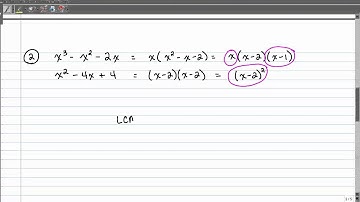 8-2 Adding and Subtracting Rational Expressions