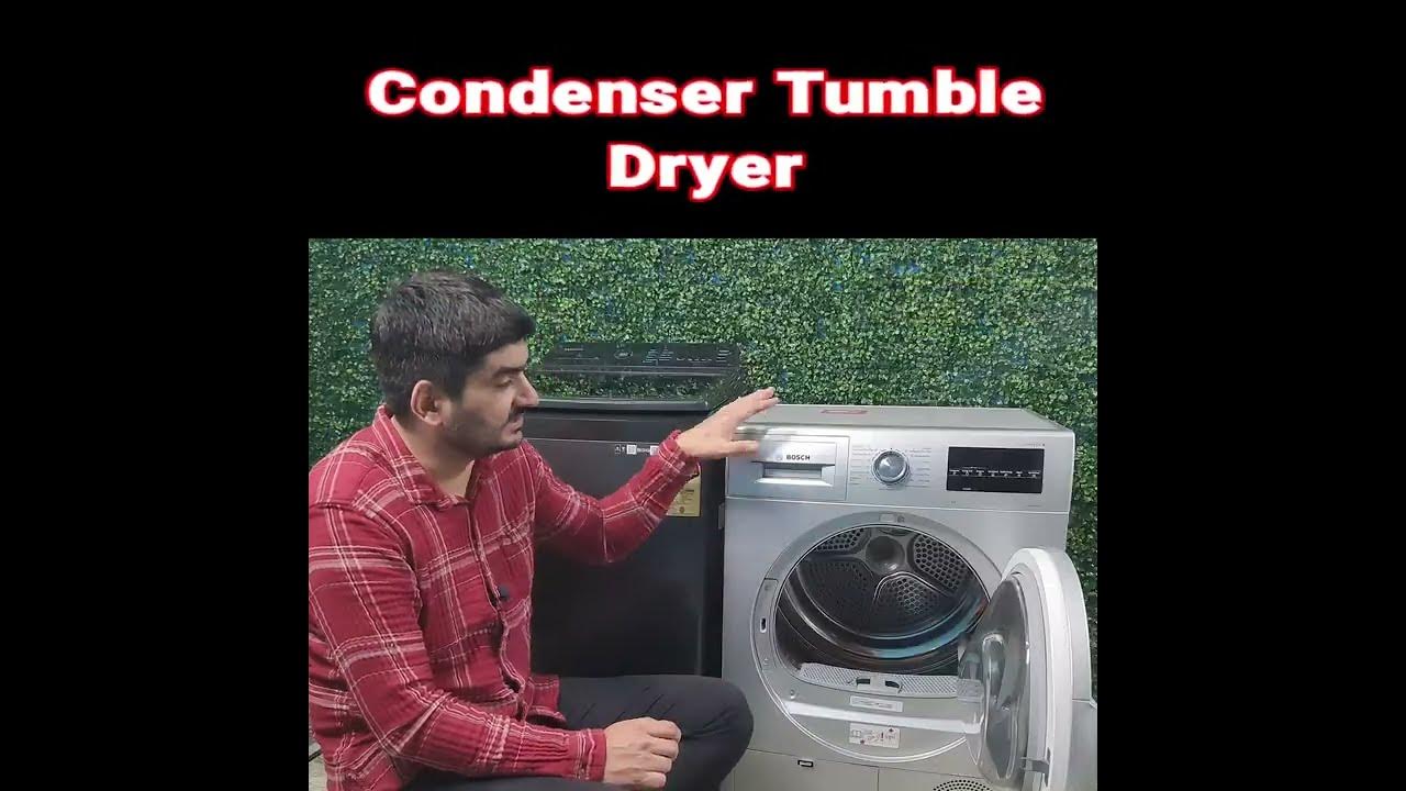 bosch moisture sensor dryer live demo | wtg86409in | bosch dryer