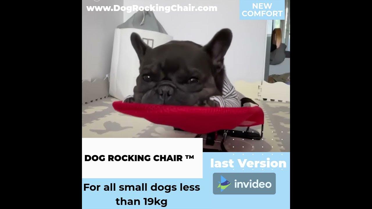 Dog Rocking Chair French Bulldog Bed Frenchie Accessories For Frenchie and Bulldog Breed