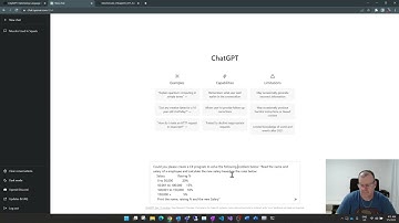 Using ChatGPT to create C# programs