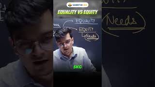 Equality VS Equity #drshivin #economyupsc