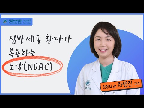 심방세동 환자에서 노악 사용