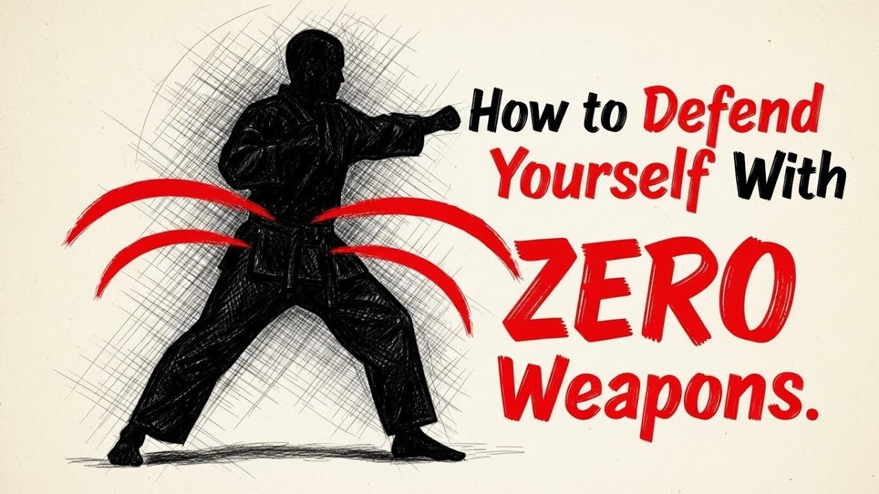 Weaponless Method How to Defend Yourself With ZERO Weapons | The Biomechanics of Survival ...