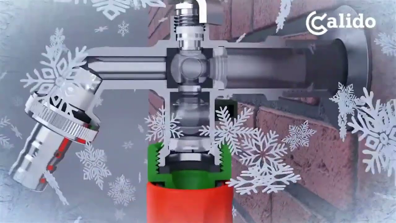 Robinet antiingheț rezistent la minus 18 grade