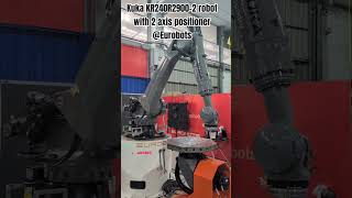KUKA KR240R2900-2 with 2 axis servo controlled positioner @ Eurobots