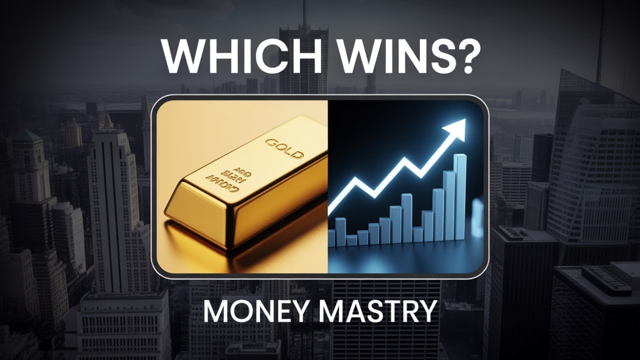 Gold vs Stocks vs Real Estate — Which Actually Builds Wealth