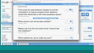 Democratize learning with Google Moderator webinar screenshot 5
