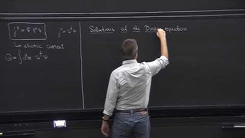 Quantum Field Theory I Lecture 6A: Dirac Lagrangian, Solutions of Dirac Equation, Quantization