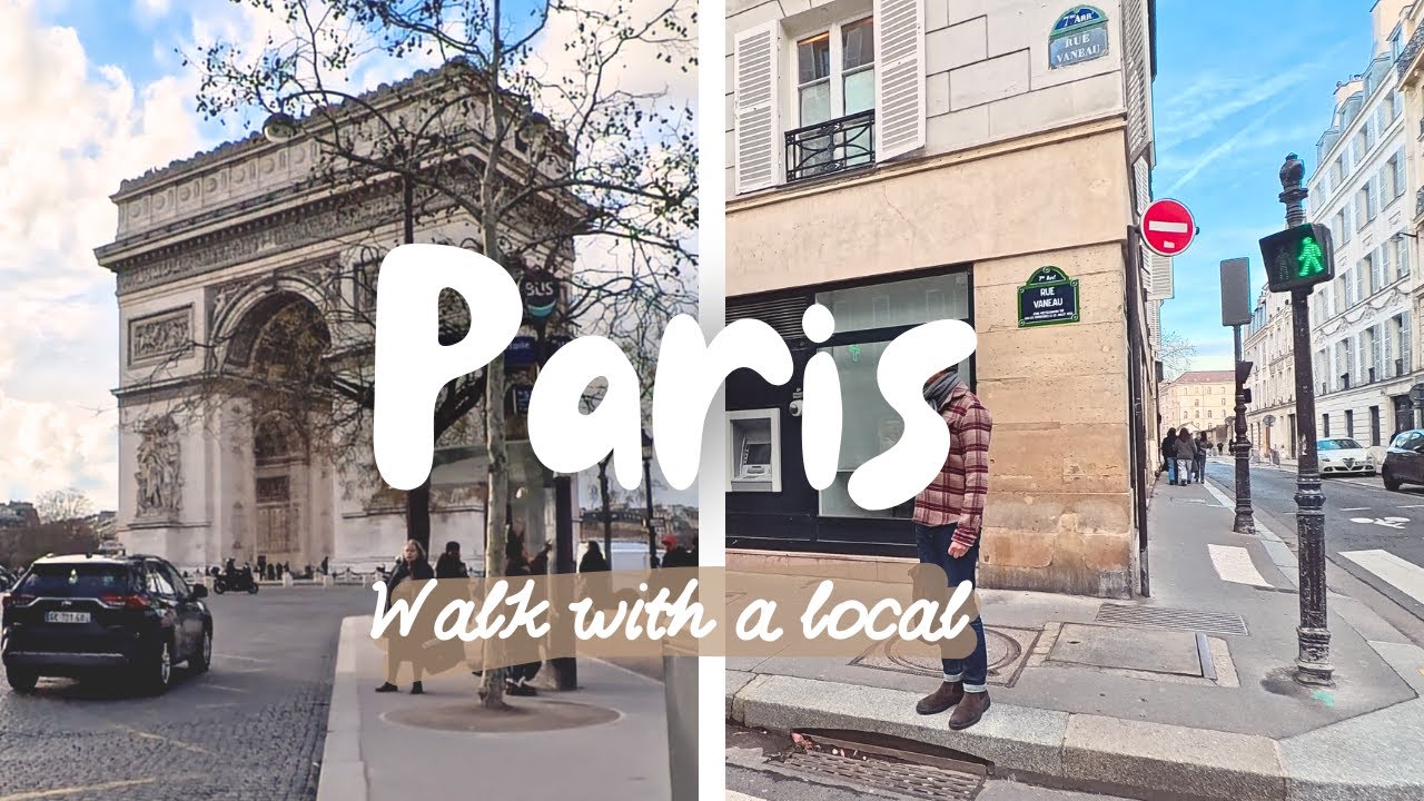 Sunny afternoon walk - 15 January 2026 -  Arc de Triomphe to Jardins du Luxembourg - POV by a local